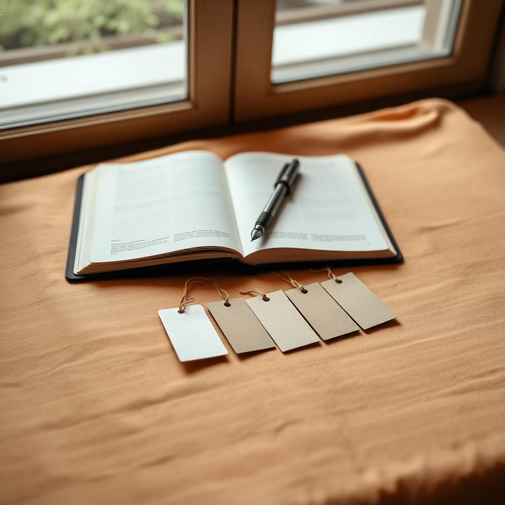 Wooden clipboard and pen on a stone surface, representing a structured GEO audit
