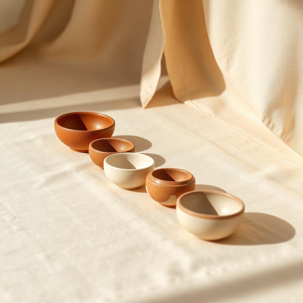 Row of small ceramic bowls in graduated sizes, representing a curated list of trusted directories