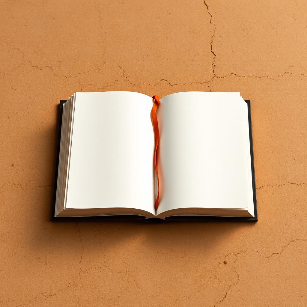 Open book with a terracotta bookmark on a warm stone wall, representing the definition of answer engine optimisation